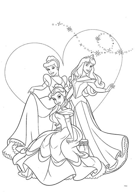 Coloriage De La Princesse Belle Id Es De Coloriage