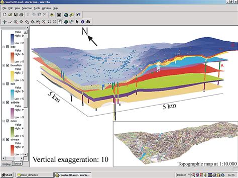 Arcnews Winter 20052006 Issue The Subsurface Geology Of Brussels