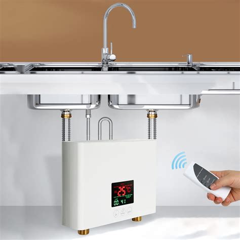 Buy Tankless Electric Water Heater CEIEVER 220V 3000W Kitchen Mini