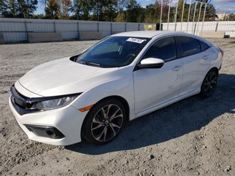 2019 HONDA CIVIC SPORT For Sale SC SPARTANBURG Wed Dec 20 2023