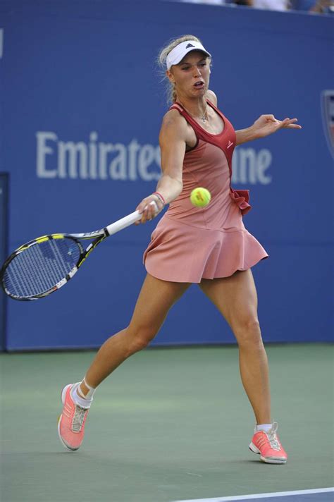 Caroline Wozniacki – US Open 2014 Final Match in NYC – GotCeleb