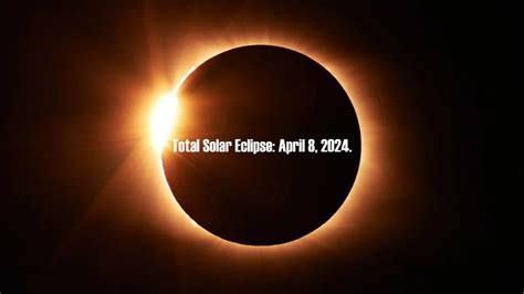 Witnessing the Celestial Marvel: Total Solar Eclipse on April 8, 2024 | Swell Vision