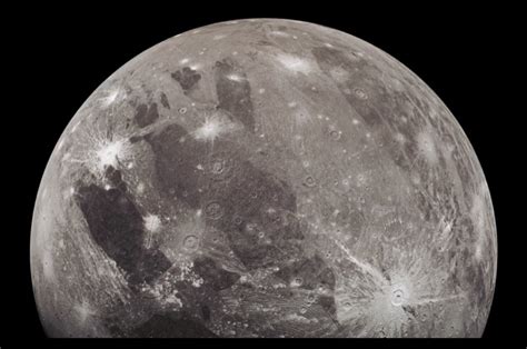 Las Fotos De Ganímedes La Luna Más Grande Del Sistema Solar