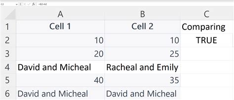 How To Compare Two Cells In Microsoft Excel Spreadcheaters