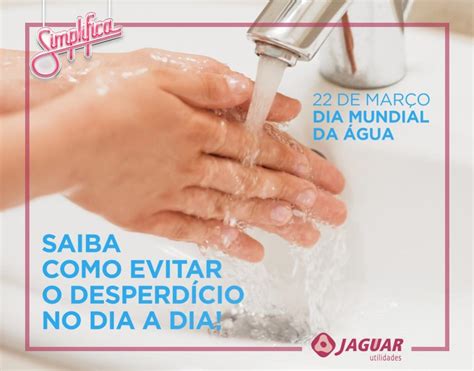 Como Evitar O Desperd Cio De Gua No Dia A Dia Jaguar Utilidades