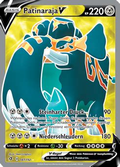 Patinaraja V Clash der Rebellen 136 PokéWiki