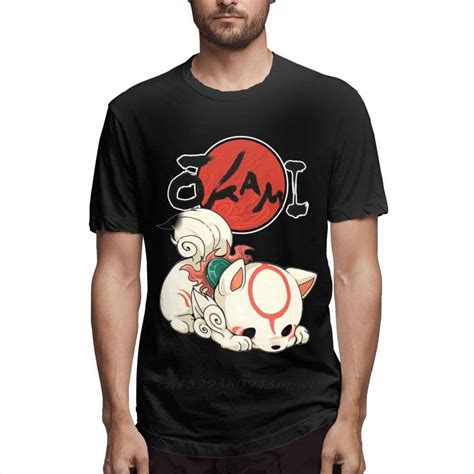 Buy Game Okami Amaterasu Chibi T Shirt Men New Arrival T Shirt