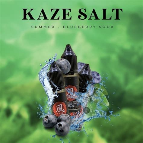 Jual Kaze Summer Natsu Salt Nic Ml By Emkay Brewer X Cmw Shopee