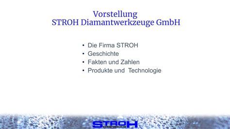 Unternehmen Stroh Diamantwerkzeuge Gmbh