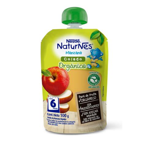 Compota Orgánica Manzana 100g Cruz Verde