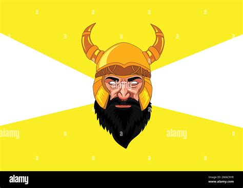 Viking Warrior Mascot Stock Vector Illustration Of Male Stock Vector