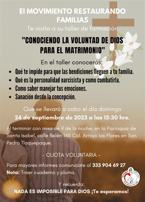 Evento Pr Ximo Conociendo La Voluntad De Dios Para El Matrimonio