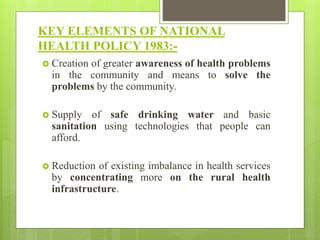 National Health Policy Ppt