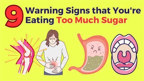 Signs You Are Eating Too Much Sugar Visitjoy Youtube