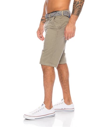 Designer Herren Chino Shorts Inkl G Rtel Bermuda Hose Short Sommer