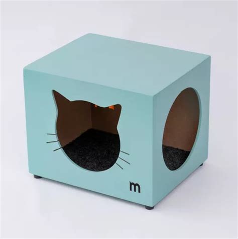 Casa Casinha Gato Toca Niche Playground Color Tiffany MercadoLibre