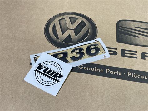 Vw Passat R36 Badge Logo Emblem For Boot Trunk Tailgate New Genuine Oem Nos Part Vw Parts