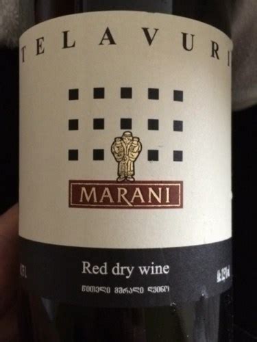 Marani Telavuri Dry Red Vivino US