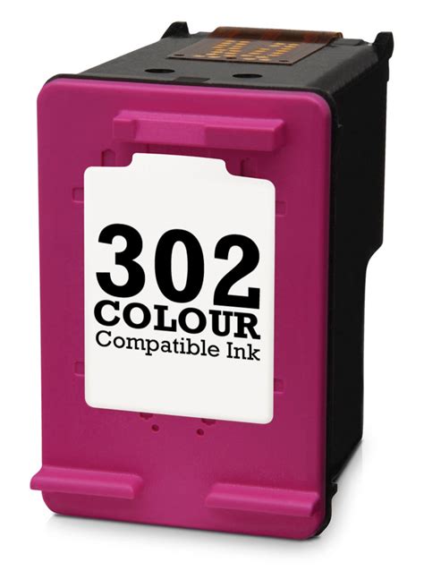 DDDeal 302-XL / 302XL Colour Compatible Ink for HP - 15ml - for HP OfficeJet/Deskjet 3830 / 2130 ...