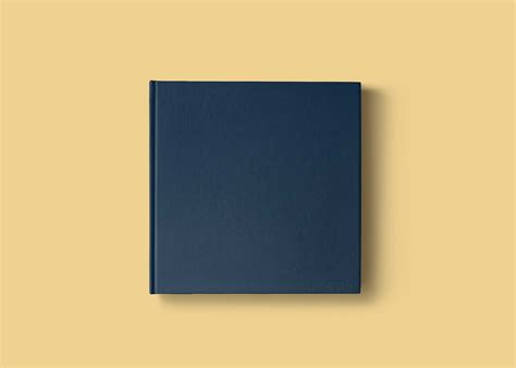 Square Book Cover Mockup Behance