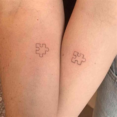 Matching Puzzle Piece Tattoo Ideas Tattooglee Puzzle Tattoos