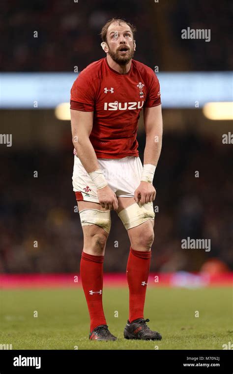 Alun Wyn Jones Wales Stock Photo Alamy