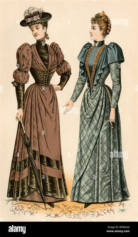 1890s fashion hi-res stock photography and images - Alamy