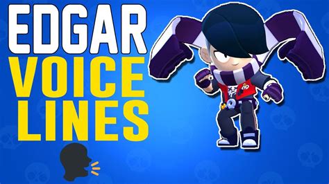 Edgar Voice Lines New Brawler Voice Brawl Stars YouTube