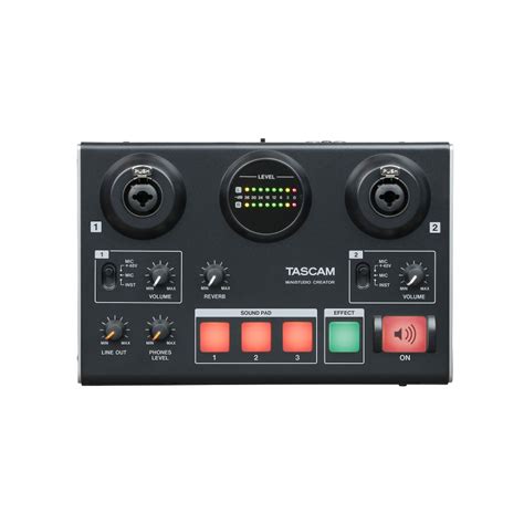 Tascam Ministudio Creator Us B Intermusic Pro