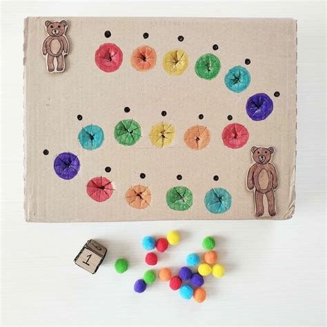 Diy kids homemade games and activities can make with cardboard boxes ...