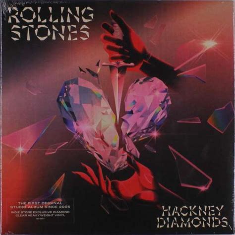 The Rolling Stones Hackney Diamonds Clear Diamond Vinyl Lp Jpc