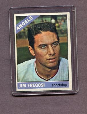 1966 TOPPS MLB BASEBALL CARD 5 JIM FREGOSI CALIFORNIA ANGELS EBay