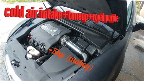 Acura Tl Cold Air Intake Youtube