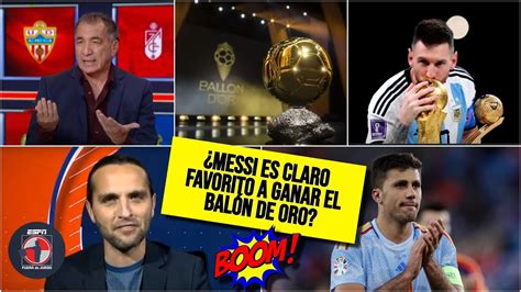 Rodri Merece Ser Ganador Del Bal N De Oro Messi Favorito Para