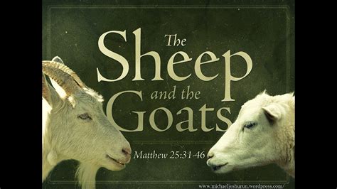 Who Are The Sheep And Goats In Matthew 25 How Is Evangelism Used In