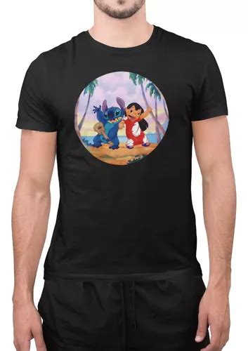 Playera De Lilo Y Stitch C Rculo