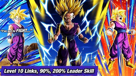 Level Links Eza Lr Agl Ssj Gohan Showcase Dbz Dokkan Battle