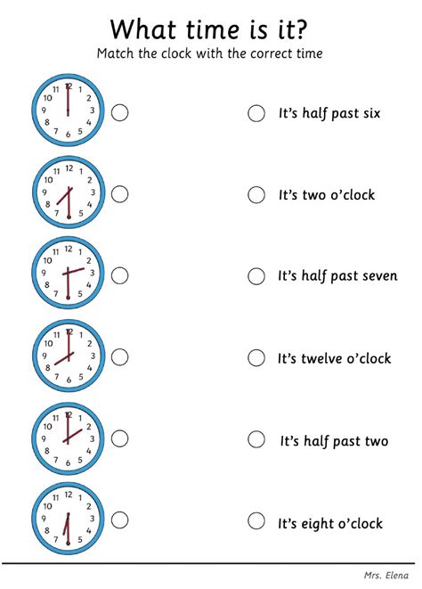 Esl Telling Time Worksheets Telling Time Worksheets