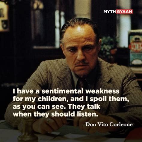 Most Memorable Quotes And Dialogues From The Godfather Godfather Quotes