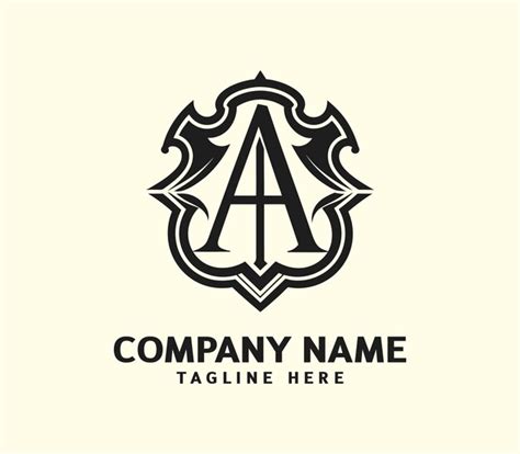 Aa Modern Monogram Logo Premium Ai Generated Vector