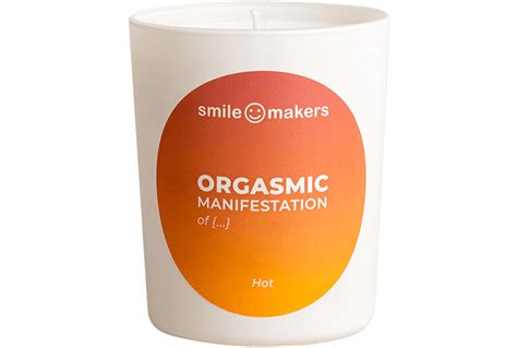 Hot Orgasmic Manifestation A Sex Scented Candle Smile Makers