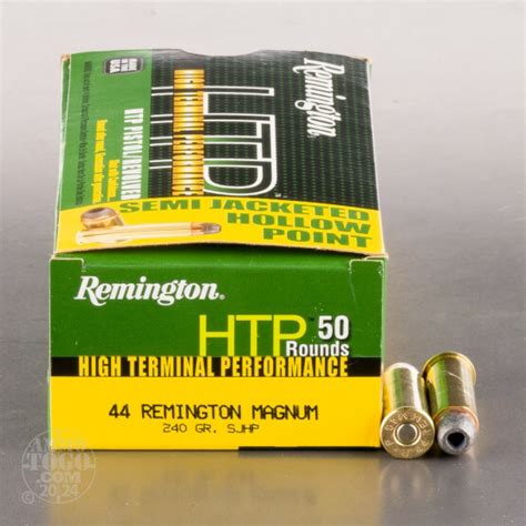 44 Magnum Semi Jacketed Hollow Point Sjhp Ammo For Sale By Remington