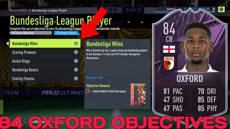 HOW TO COMPLETE OXFORD OBJECTIVES FAST 84 Rated League Player Oxford