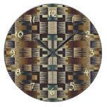 Cabin Sweet Cabin Round Wall Clocks The Rustic Clock