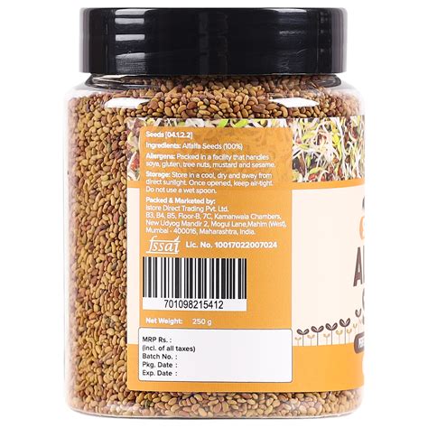 Urban Platter Alfalfa Seeds G Urban Platter