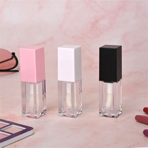 Lip Gloss Tube Batom Vazio Engarrafado DIY Lip Glaze Container