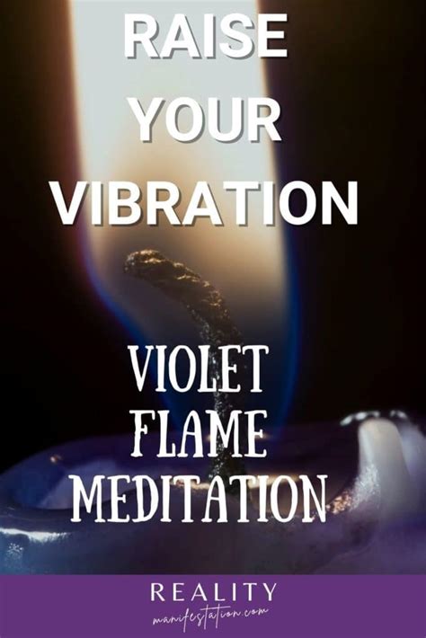 High Frequency Cleanse Violet Flame Meditation Reality Manifestation