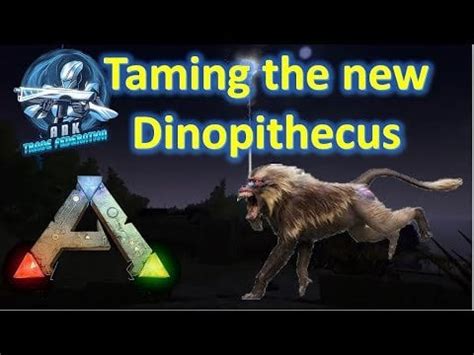 Taming a dinopithecus : r/ARK