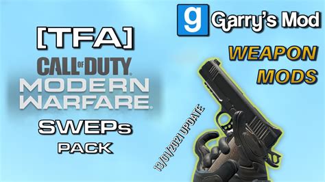 TFA COD MW2019 SWEPs 13 01 2021 Update Garry S Mod Weapons Mod