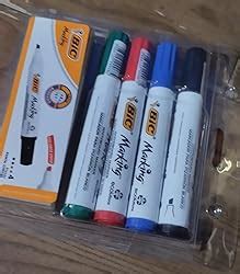 Bic Marcador De Pizarr N Borrado F Cil Olor Suave Marking Surtido